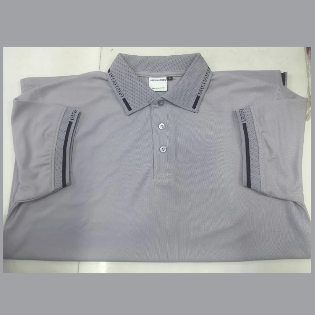 Double PK Polo (200 GSM ±5%) -  ASH Color