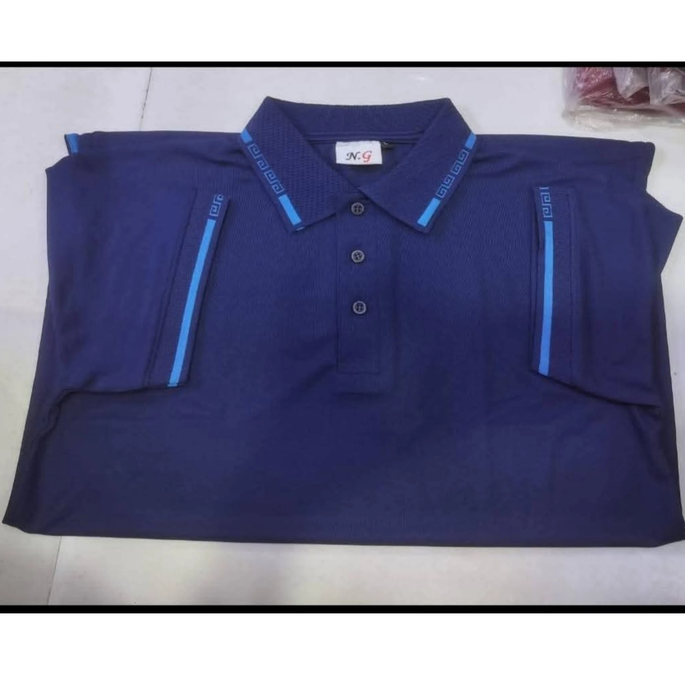 Double PK Polo (200 GSM ±5%) - Navy Blue