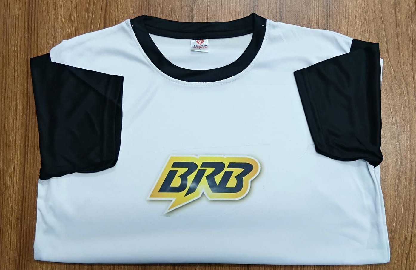Round Neck T-Shirt (Jersey Fabric | 110–120 GSM ±) - White | জার্সি কাপড়